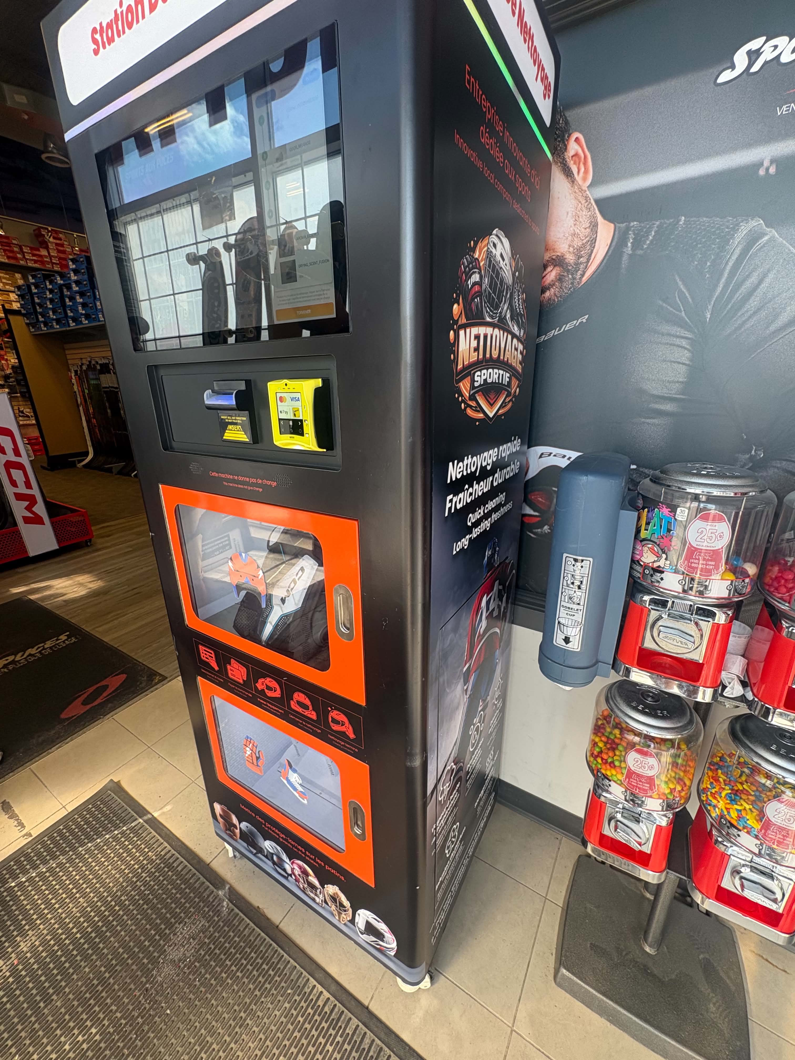 Machine Nettoyage Sportif chez Sports aux Puces Longueuil